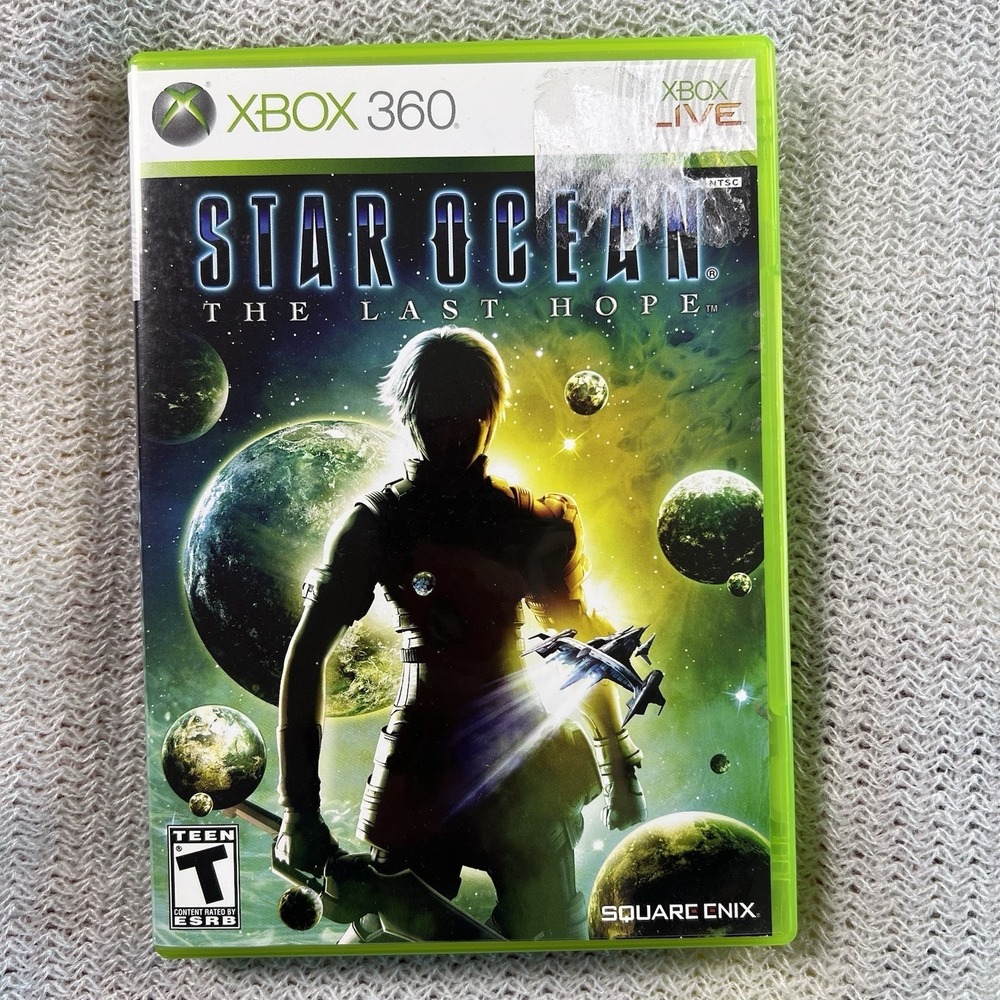 Square Enix Star Ocean‎ The Last Hope Xbox 360 3-Disc Set RPG 2009 Complete